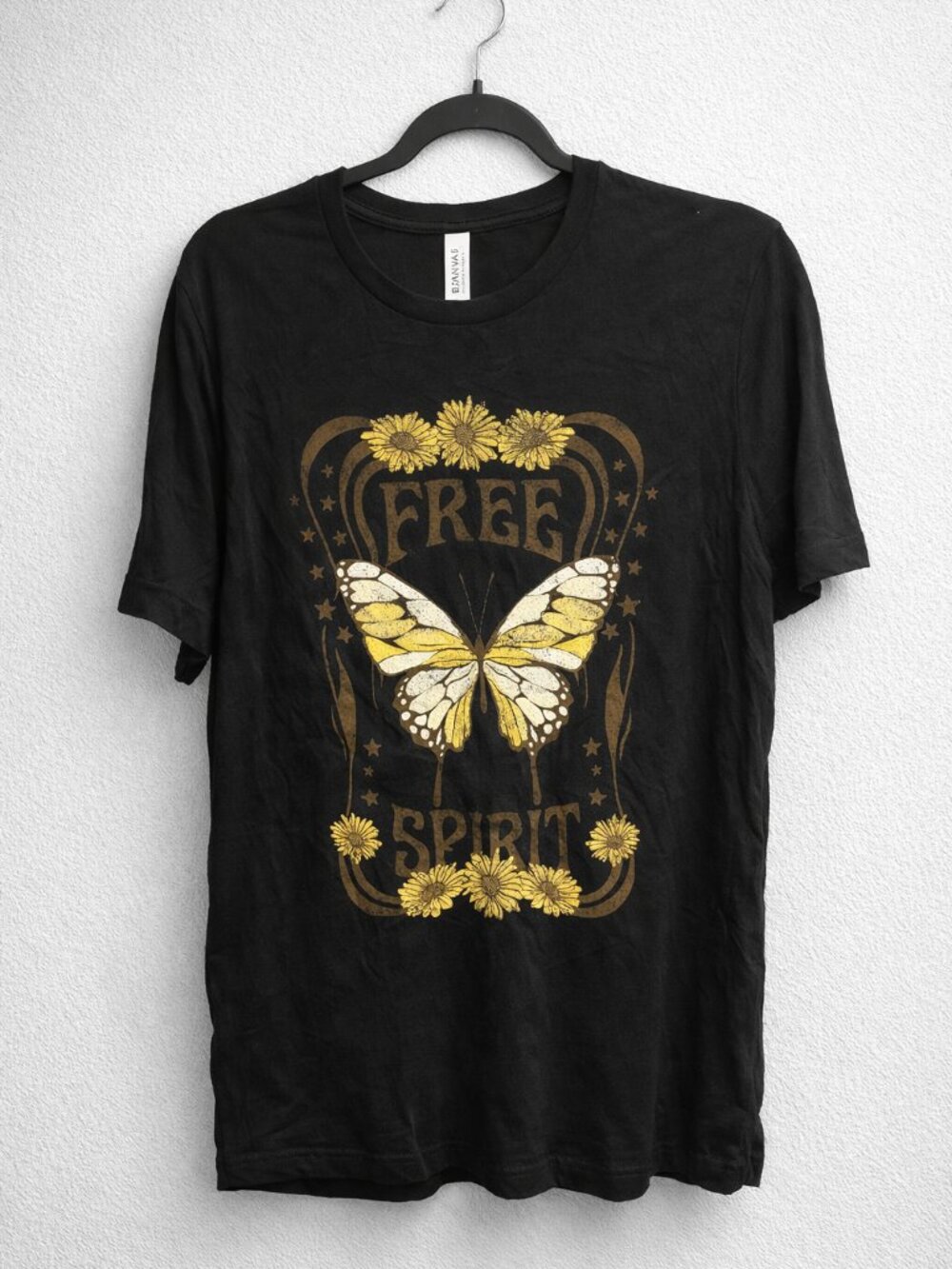 Bella + Canvas Free Spirit Graphic Tee • Size Large • 100% Cotton